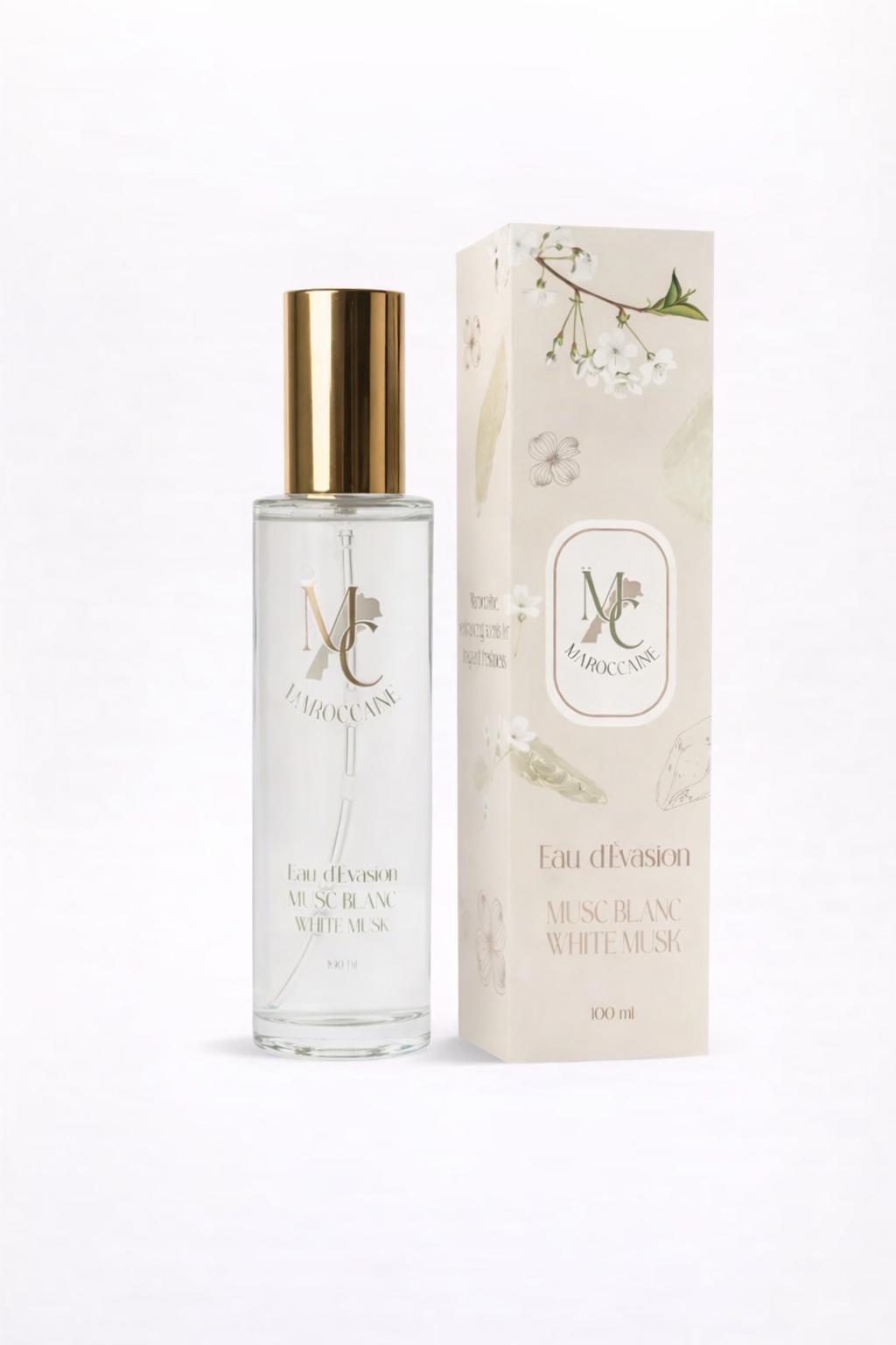 Musc Blanc — Eau d’Évasion 100 ml | MAROCCAÏNE