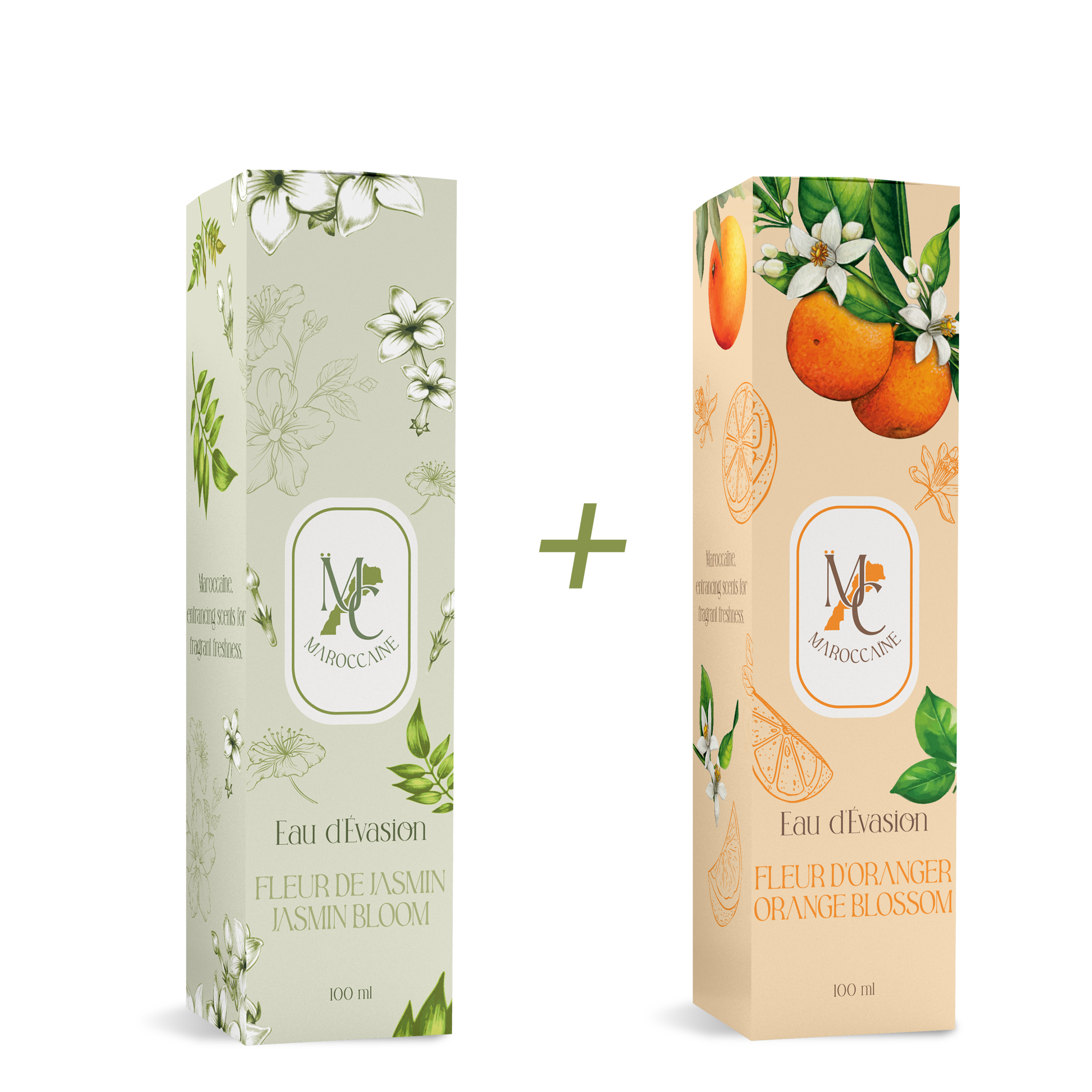 Combo 2 Parfums 100 mL