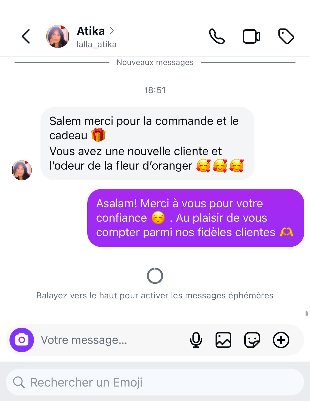 Avis cliente Maroccaine 6